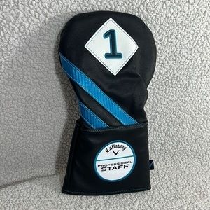 𝅺callaway rogue pro staff driver head cover black.